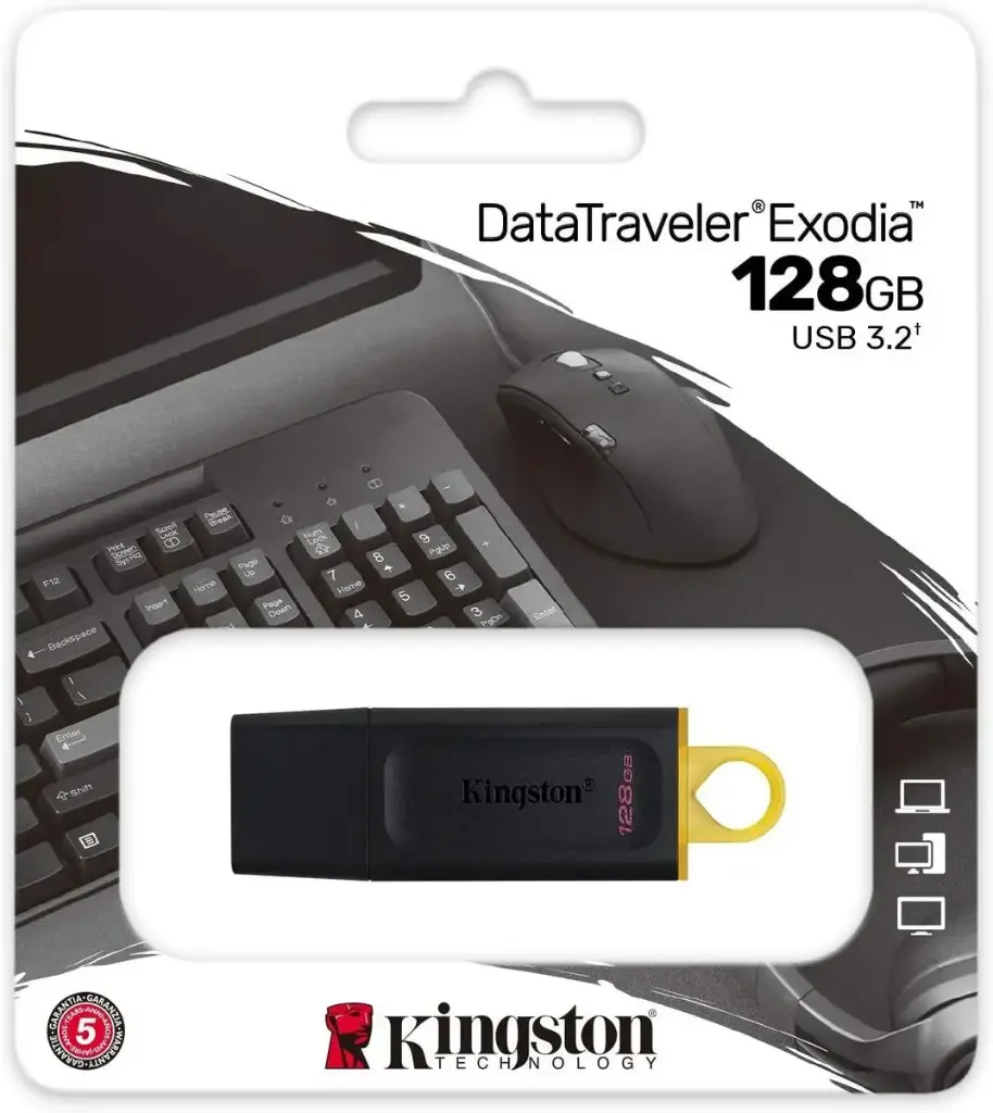 Kingston DataTraveler Exodia USB Flash Drive 128GB
