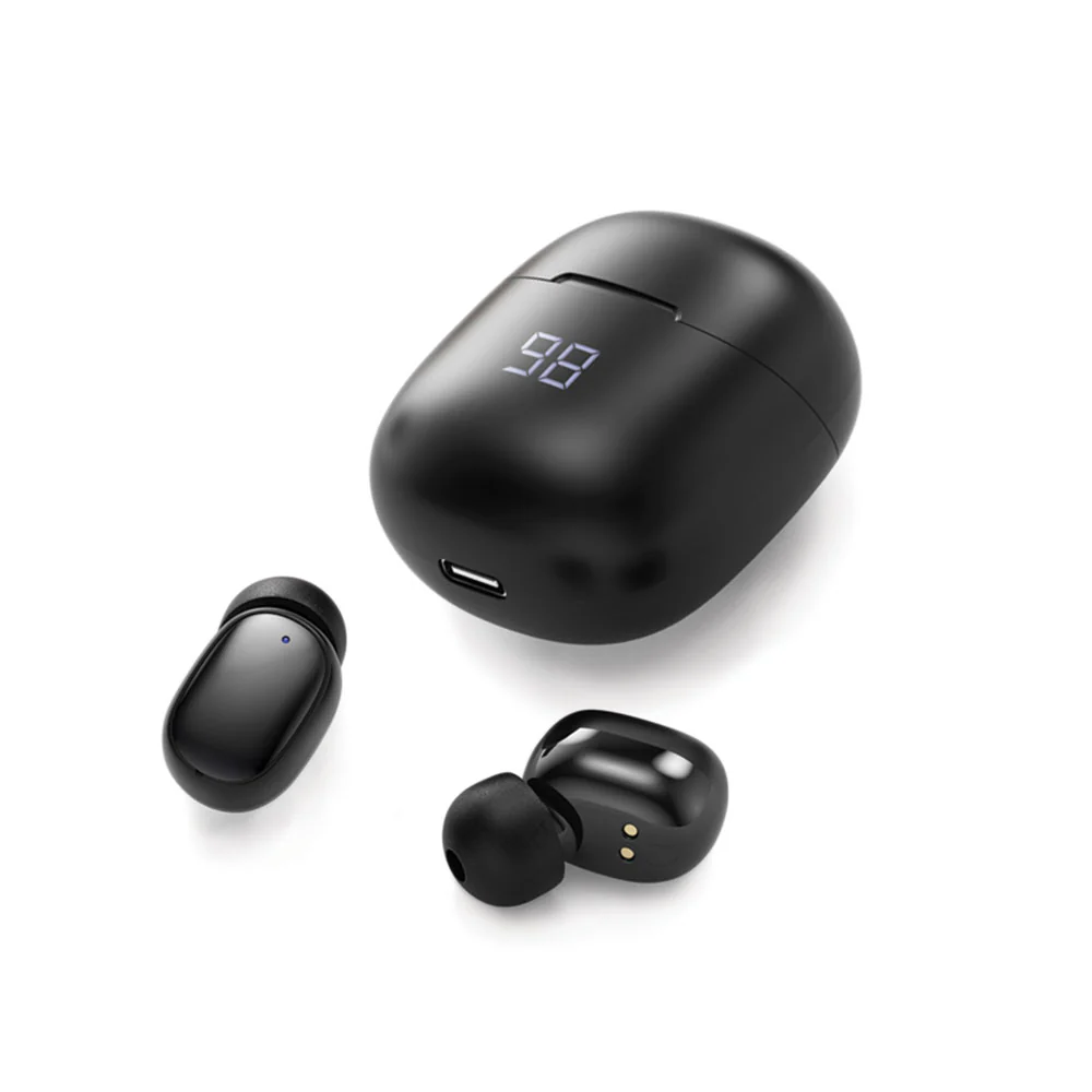 Argom E66 Skeipods TWS Earbuds with AI ENC Noise Cancelling and LED Screen