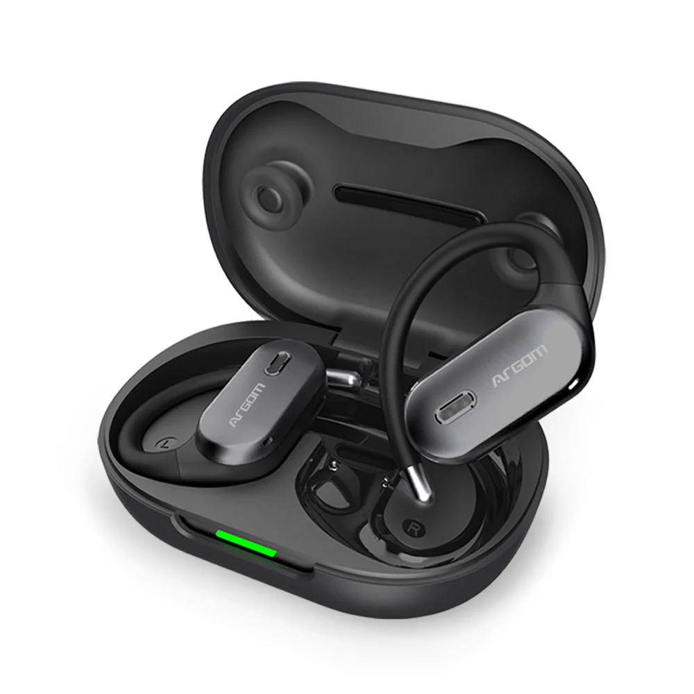Argom E90 Skeipods Open Ear TWS Earbuds with AI ENC Noise Cancelling