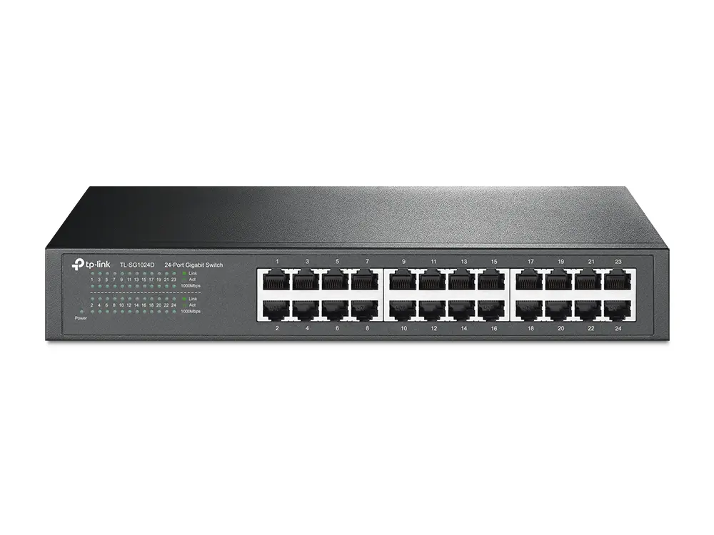 tp-Link 24-Port Gigabit Desktop or Rackmount Switch | TL-SG1024D