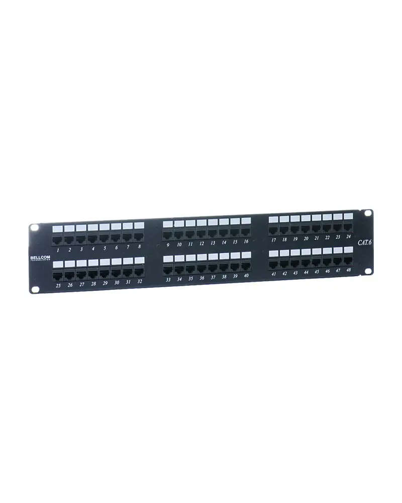 Bellcom 48 Port Loaded Patch Panel 