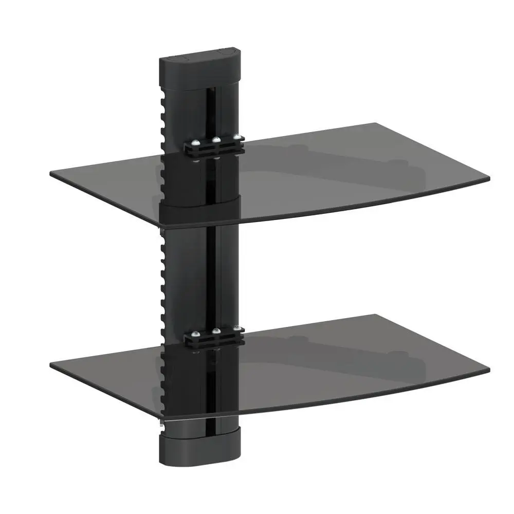 Argom Double Shelf A/V Wall Stand 
