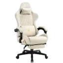 GTPlayer Ace Series PRO Musical Gaming Chair (Ivory)