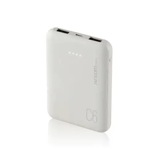 [ARG-PB-1136WT] Argomtech C6 High Capacity Power Bank 6000mAh