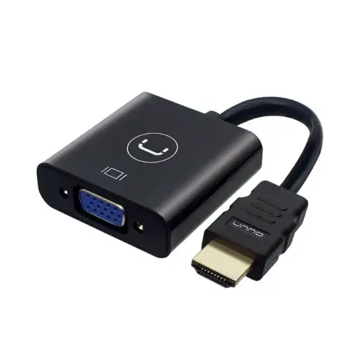 [AD4202BK] Unno HDMI to VGA Adapter