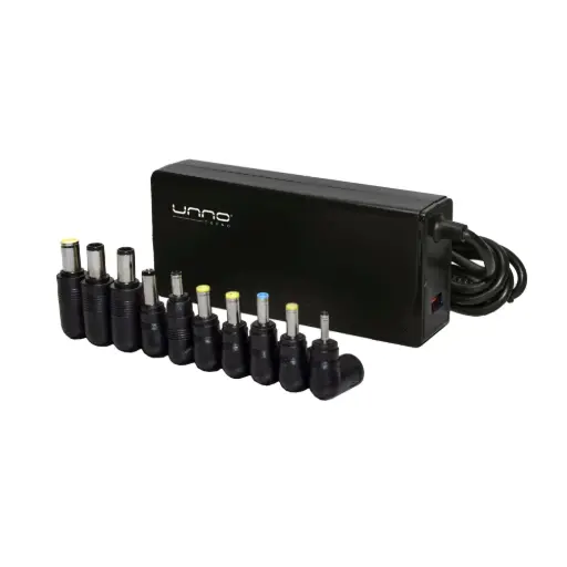 [PW5291BK] Unno Universal Automatic Laptop Charger | 90w