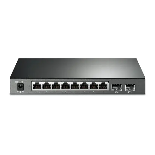 [TL-SG2210P] tp-Link JetStream 10-Port Gigabit Smart Switch with 8-Port PoE+ | TL-SG2210P