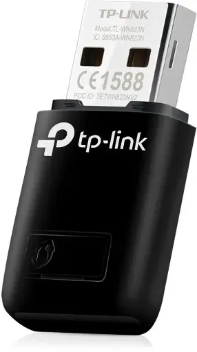 [TL-WN823N] tp-Link 300Mbps Mini Wireless N USB Adapter | TL-WN823N