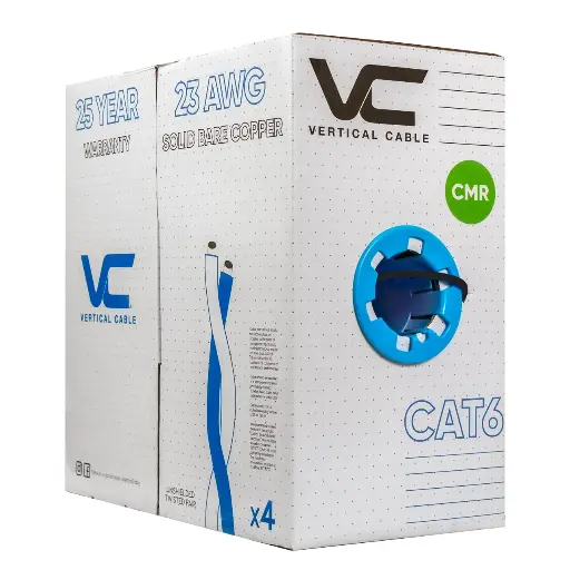 Vertical CAT6 100% Copper 550 MHZ Network Cable
