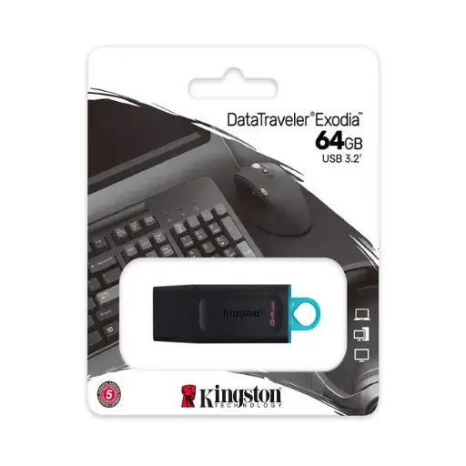 Kingston DataTraveler Exodia USB Flash Drive 64GB