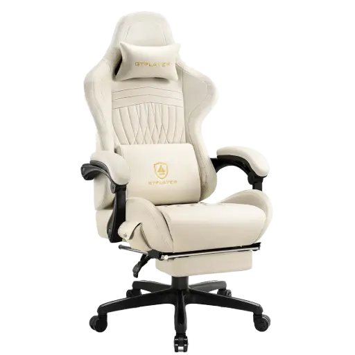 [ACE-PRO-IV-X] GTPlayer Ace Series PRO Musical Gaming Chair (Ivory)