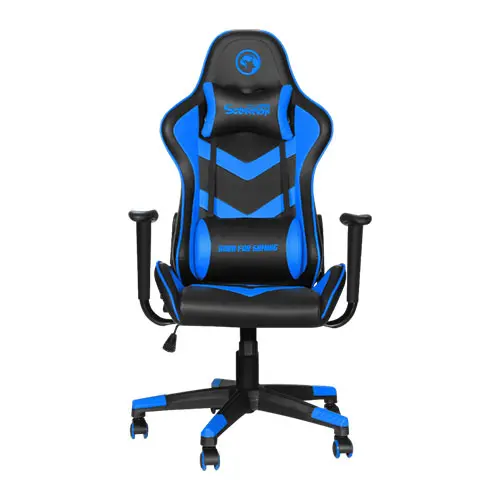 Marvo Adjustable Ergonomic Advanced Gaming Scorpion Chair (Blue) 